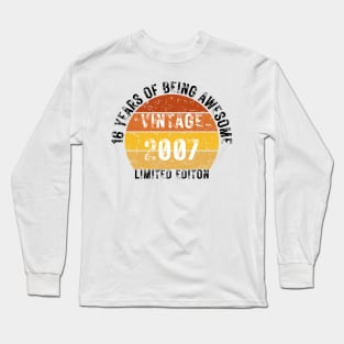 16 years of being awesome limited editon 2007 Long Sleeve T-Shirt